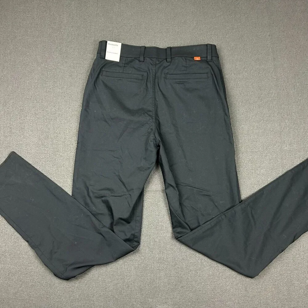 Nike Golf Pants Mens‎ Size 32x35 Medium Black Dri-FIT UV Standard Fit Chino NWT